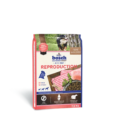 BOSCH Reproduction 7,5kg+Surprise Gratuite Pour Chien 1 BOSCH Reproduction 7,5kg+Surprise Gratuite Pour Chien