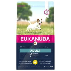Nouveaux produits 12 Eukanuba Adult Small Breed Poulet 15kg
