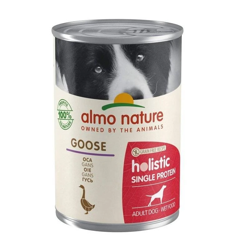 ALMO NATURE Holistic Single Protein à L'oie 24 X 400g 1 ALMO NATURE Holistic Single Protein à L'oie 24 X 400g