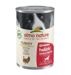 ALMO NATURE Holistic Single Protein Avec Dinde 6 X 400g
