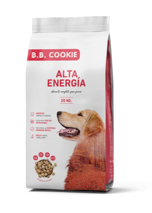 B.B. Cookie High Energy Avec Vitamines 20kg 1 B.B. Cookie High Energy Avec Vitamines 20kg