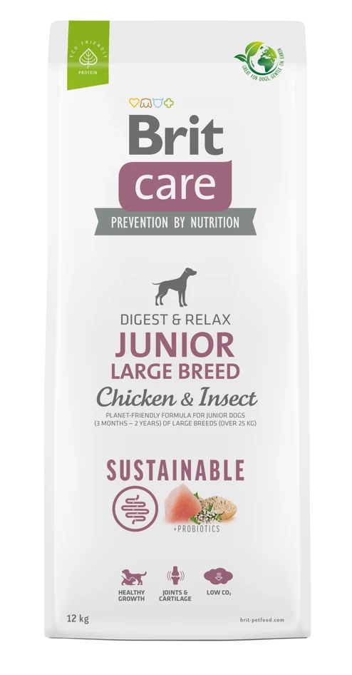 BRIT CARE Dod Sustainable Junior Large Breed Chicken & Insect 12kg X2 2 BRIT CARE Dod Sustainable Junior Large Breed Chicken & Insect 12kg X2 – Image 2
