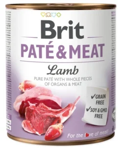 BRIT PATE & MEAT AGNEAU 800g X7
