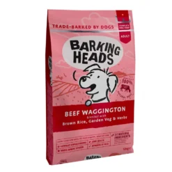 Barking Heads Bœuf Waggington Pour Tous Les Chiens Adultes 12kg