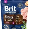 Brit Premium By Nature Junior S Avec Poulet 1kg X2