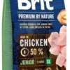 Brit Premium By Nature Junior XL Avec Du Poulet 15 Kg