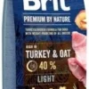 Brit Premium By Nature Light Avec Dinde Et Avoine 15kg