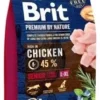 Brit Premium By Nature Senior L+XL Avec Du Poulet 3kg