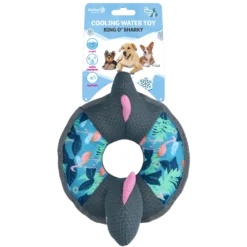 CoolPets Ring O' Sharky (Flamingo) Ring REKIN Water Toy 36cm -Magasin De Fournitures Pour Chiens fre pl CoolPets Ring o Sharky Flamingo Ring REKIN water toy 36cm 30506 3