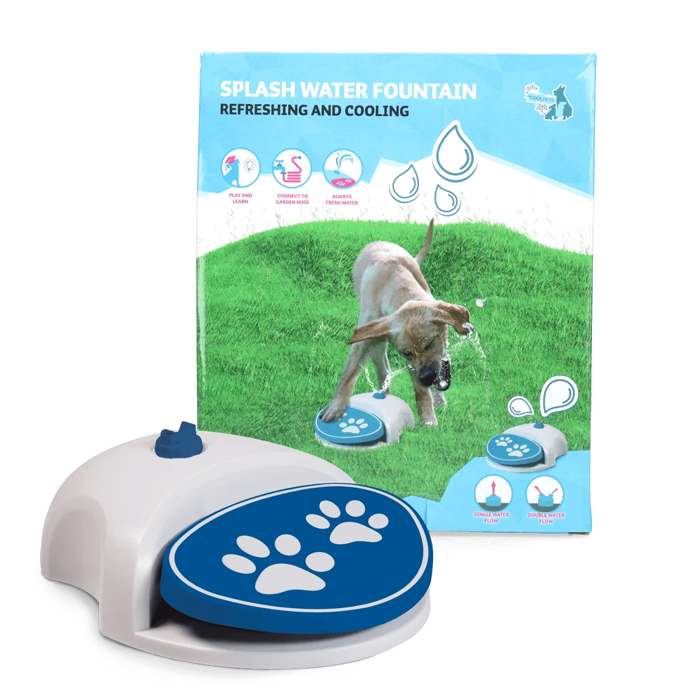 CoolPets SPLASH Fontaine Pour Chien 1 CoolPets SPLASH Fontaine Pour Chien