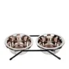 DINGO Set D'alimentation - Cadre Métallique + 2 Bols De 0,35l