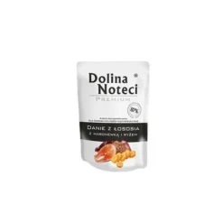 DOLINA NOTECI Plat De Saumon Aux Carottes Et Au Riz 100g - Nourriture Humide Pour Chien X12 -Magasin De Fournitures Pour Chiens fre pl DOLINA NOTECI Plat de saumon aux carottes et au riz 100g nourriture humide pour chien 28784 1