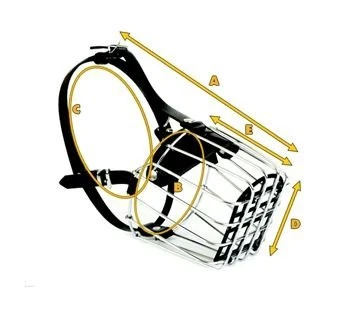 Dingo Muselière Métallique Pour Chien Dingo Taille 3 2 Dingo Muselière Métallique Pour Chien Dingo Taille 3 – Image 2