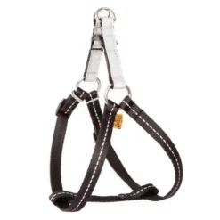 Dingo Reflex Step-In Harnais Réfléchissant Pour Chien Noir Taille 85