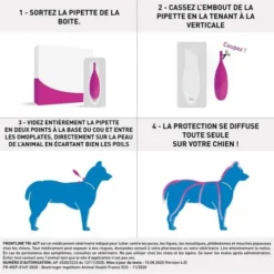 FRONTLINE Tri-Act Pour Chiens 3x6ml 8 FRONTLINE Tri-Act Pour Chiens 3x6ml -Magasin De Fournitures Pour Chiens fre pl FRONTLINE Tri Act Pour chiens 3x6ml 8673 4