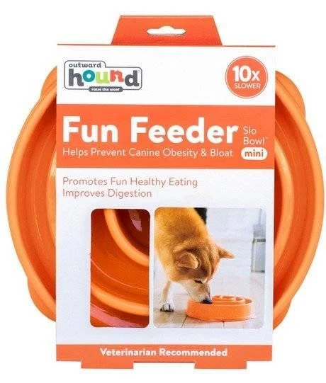 FUN FEEDER -Mini Bowl Pour Ralentir La Consommation D'orange 4 FUN FEEDER -Mini Bowl Pour Ralentir La Consommation D'orange – Image 4
