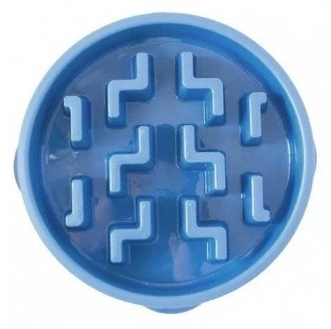 FUN FEEDER -Mini Bowl Pour Ralentir L'alimentation Bleu 1 FUN FEEDER -Mini Bowl Pour Ralentir L'alimentation Bleu