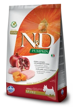 Farmina N&D Pumpkin Grain Free Canine Adult Mini Chicken&Pomegranate 800g