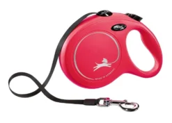 Flexi Laisse New Classic L Ruban 8m Jusqu'à 50kg Rouge