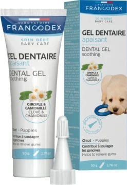 Francodex Gel Dentaire Apaisant Pour Chiots 50g
