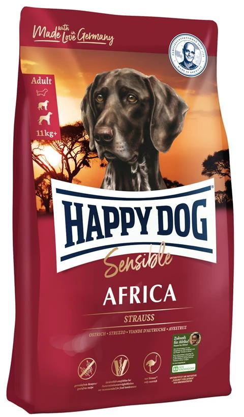 Happy Dog Supreme Sensible Africa 12,5kg+ Surprise Pour Chien Gatuit 2 Happy Dog Supreme Sensible Africa 12,5kg+ Surprise Pour Chien Gatuit – Image 2
