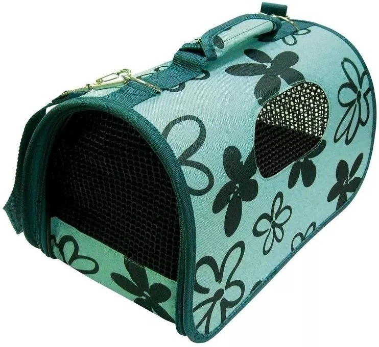 Hilton Sac De Transport à Fleurs Pour Chat/chien 43x24x26cm Bleu 1 Hilton Sac De Transport à Fleurs Pour Chat/chien 43x24x26cm Bleu