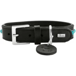 Hunter Collier En Cuir Pour Chien Modica- S- 45 Cm -Magasin De Fournitures Pour Chiens fre pl Hunter Collier en cuir pour chien Modica S 45 cm 28233 6
