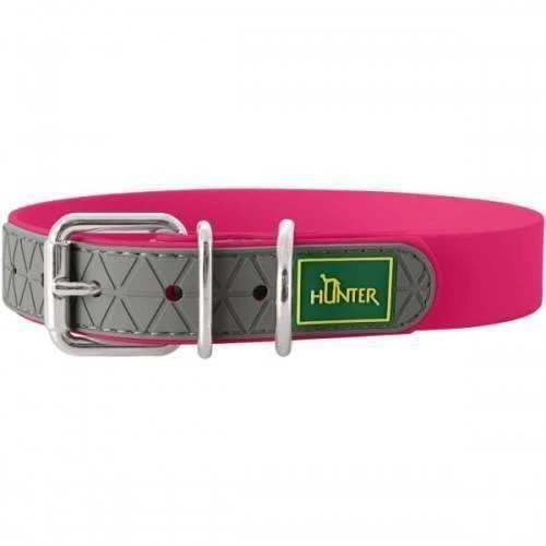 Hunter Convenience Collier Pour Chien Framboise 50cm 1 Hunter Convenience Collier Pour Chien Framboise 50cm