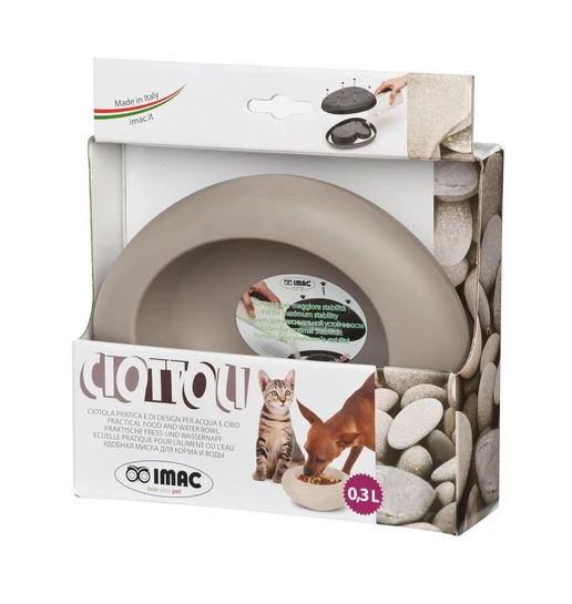 IMAC Ecuelle Ciottoli S1 - Gris Clair 1L 1 IMAC Ecuelle Ciottoli S1 - Gris Clair 1L