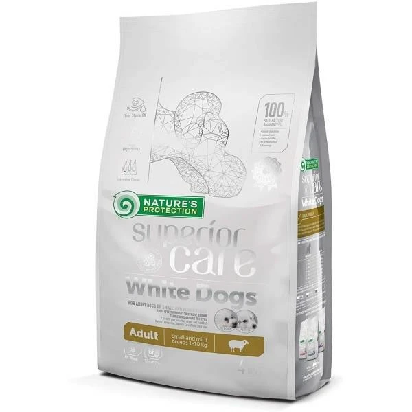 Nature’s Protection Superior Care White Dogs Adult Small Breeds With Lamb 4kg+ Barre D'aliments Pour Chiens Premium Hektor à La Volaille 900g Gratuit 2 Nature’s Protection Superior Care White Dogs Adult Small Breeds With Lamb 4kg+ Barre D'aliments Pour Chiens Premium Hektor à La Volaille 900g Gratuit – Image 2