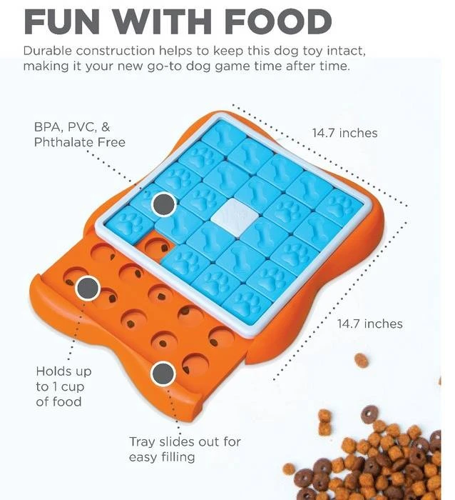 Nina Ottosson Dog Challenge Slider - Un Jeu Interactif Pour Les Chiens - Niveau 3. 2 Nina Ottosson Dog Challenge Slider - Un Jeu Interactif Pour Les Chiens - Niveau 3. – Image 2