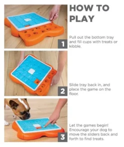 Nina Ottosson Dog Challenge Slider - Un Jeu Interactif Pour Les Chiens - Niveau 3. 9 Nina Ottosson Dog Challenge Slider - Un Jeu Interactif Pour Les Chiens - Niveau 3. -Magasin De Fournitures Pour Chiens fre pl Nina Ottosson Dog Challenge Slider un jeu interactif pour les chiens niveau 3 25986 5