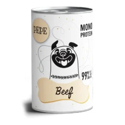PEPE MONO PROTEIN Boeuf 5x400g+1 GRATIS !!! 5 PEPE MONO PROTEIN Boeuf 5x400g+1 GRATIS !!! -Magasin De Fournitures Pour Chiens fre pl PEPE MONO PROTEIN Boeuf 400g 26580 1