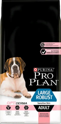 PURINA PRO PLAN PRO PLAN Sensitive Skin Large Robust Adult Croquettes Pour Chien Riches En Saumon 14kg -Magasin De Fournitures Pour Chiens fre pl PRO PLAN Sensitive Skin Large Robust Adult Croquettes pour chien riches en saumon 14kg 12280 2