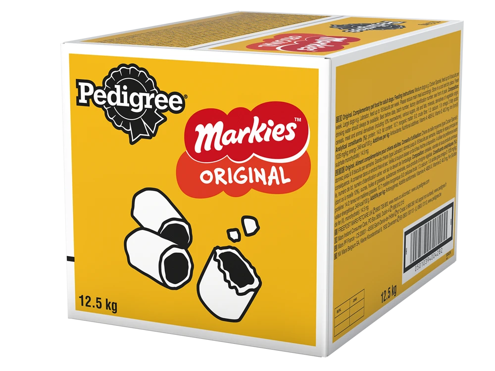 Pedigree Markies Biscuits Croustillants Pour Chiens Adultes Avec Os à Moelle 12.5kg 1 Pedigree Markies Biscuits Croustillants Pour Chiens Adultes Avec Os à Moelle 12.5kg