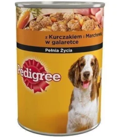 Pedigree Nourriture Humide Pour Chiens Adultes Avec Poulet Et Légumes En Gelée 400g X24 -Magasin De Fournitures Pour Chiens fre pl Pedigree Nourriture humide pour chiens adultes avec poulet et legumes en gelee 400g x24 25287 3