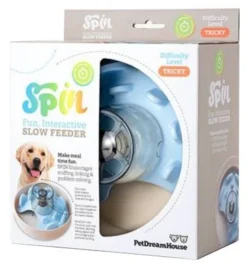 Pet Dream House Spin UFO Maze Baby Blue Tricky - Bol Interactif -Magasin De Fournitures Pour Chiens fre pl Pet Dream House Spin UFO Maze Baby Blue Tricky bol interactif 26104 3