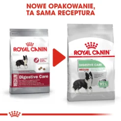 ROYAL CANIN CCN Medium Digestive Care 12kg Nourriture Sèche Pour Chiens Adultes De Race Moyenne Avec Un Système Digestif Sensible.