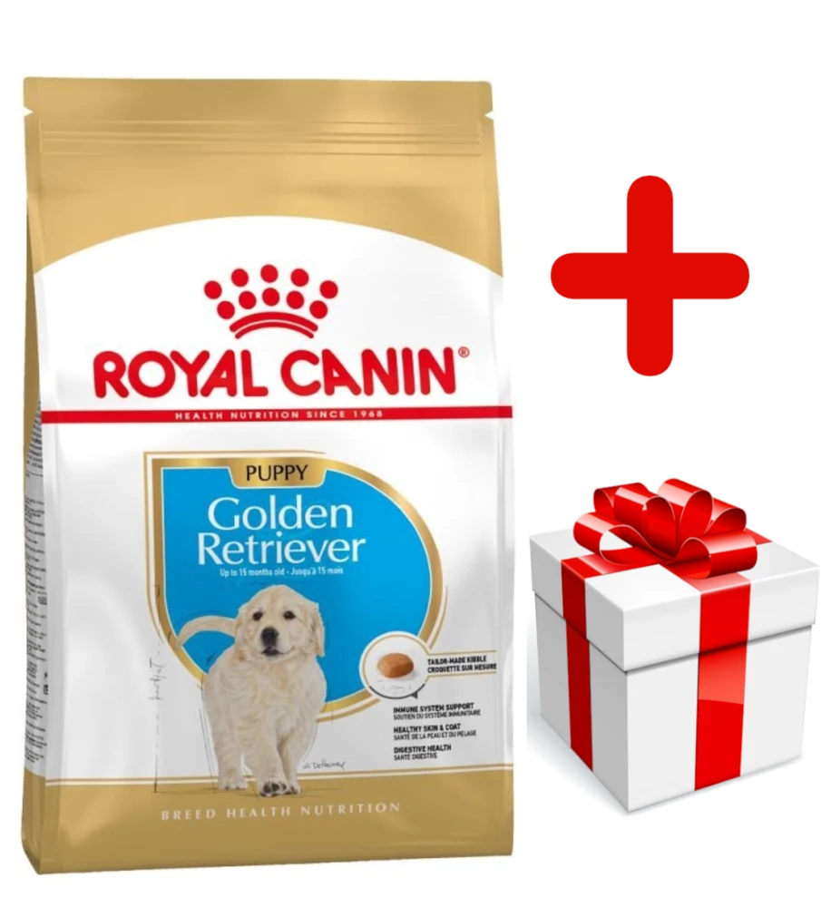 ROYAL CANIN Golden Retriever Puppy 12kg + Surprise Pour Votre Chien GRATUITES ! 1 ROYAL CANIN Golden Retriever Puppy 12kg + Surprise Pour Votre Chien GRATUITES !