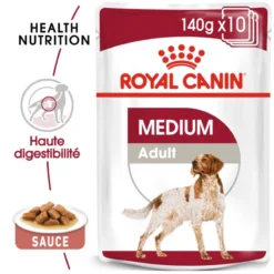 Nouveaux produits 1 ROYAL CANIN Medium Adult 10x140g