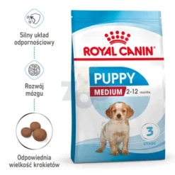 ROYAL CANIN Medium Puppy 4kg -Magasin De Fournitures Pour Chiens fre pl ROYAL CANIN Medium Puppy 4kg 16158 3