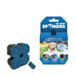 SPONGINA Eponge De Lavage Pour Animaux De Compagnie Pour Laver Votre Chien