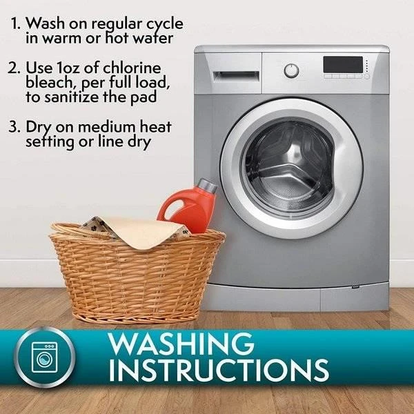 Simple Solution WASHABLE TRAINING MATS TRAVEL M 2pcs 76x81cm 5 Simple Solution WASHABLE TRAINING MATS TRAVEL M 2pcs 76x81cm – Image 5