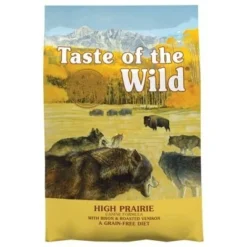 TASTE OF THE WILD High Prairie Au Bison & Gibier Sans Céréales Pour Chien 2kg+Surprise Gratuite Pour Chien