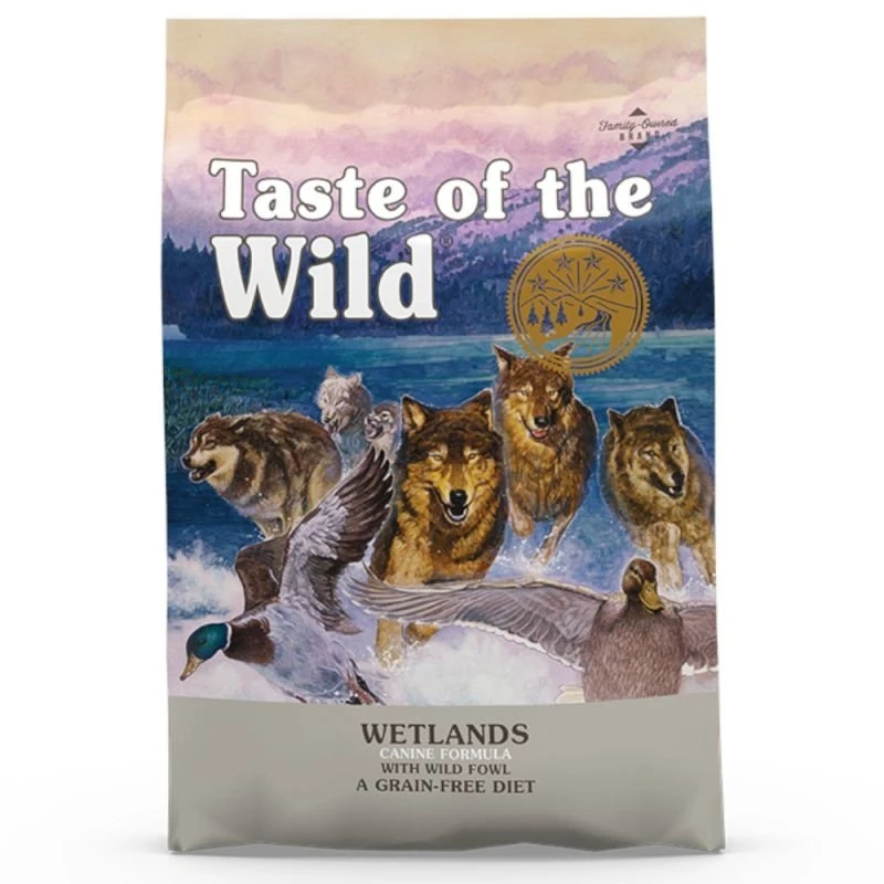TASTE OF THE WILD Wetlands Au Canard Sans Céréales Pour Chien 2kg+Surprise Gratuite Pour Chien 3 TASTE OF THE WILD Wetlands Au Canard Sans Céréales Pour Chien 2kg+Surprise Gratuite Pour Chien – Image 3