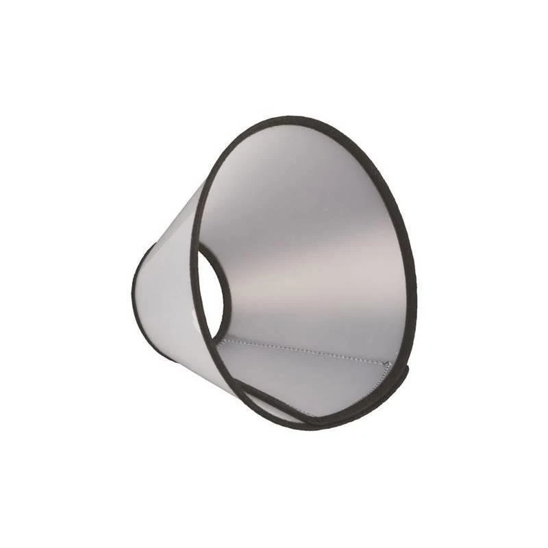 TRIXIE Collier De Protection En Plastique Avec Velcro, L-XL : 50-58cm/28cm 1 TRIXIE Collier De Protection En Plastique Avec Velcro, L-XL : 50-58cm/28cm