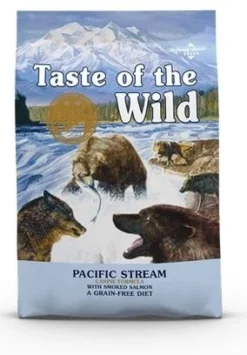 TASTE OF THE WILD Pacific Stream Au Saumon Sans Céréales Pour Chien 2kg+Surprise Gratuite Pour Chien -Magasin De Fournitures Pour Chiens fre pl Taste Of The Wild Pacific Stream 2kg 11418 1