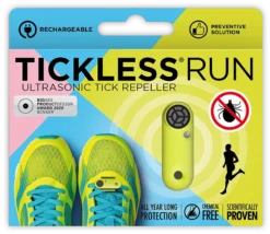 Tickless Run UV Jaune
