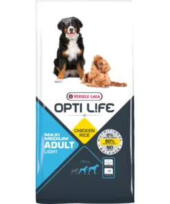 VERSELE-LAGA Opti Life Adulte Light Medium & Maxi Au Poulet 12,5kg