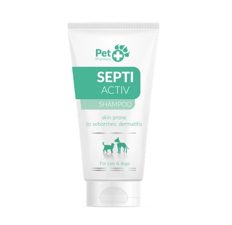 VETFOOD Shampooing SeptiActiv 125ml 1 VETFOOD Shampooing SeptiActiv 125ml